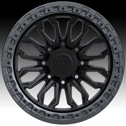 TIS Wheels 556BA (8-Lug) Satin Black Custom Truck Wheels 3